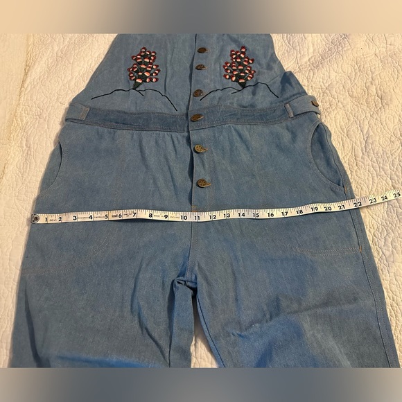 🦄 ✨ 🌵 Chasing Unicorns Embroidered Overalls - Picture 9 of 11